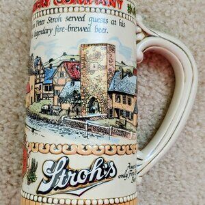 Vintage Stroh’s "Heritage Series II" Exclusive Collector’s Stein